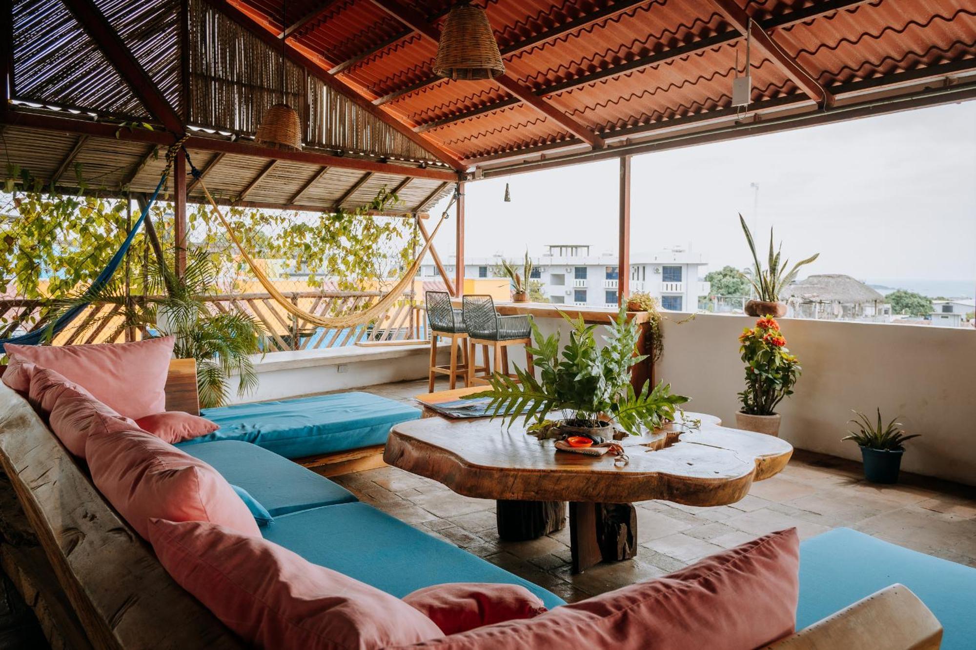 Terraza Puerto Hostel Puerto Escondido  Ngoại thất bức ảnh